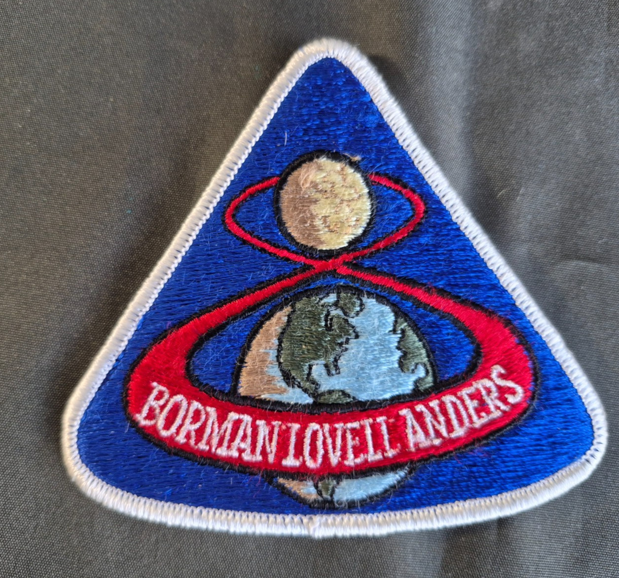 VINTAGE APOLLO 8 Mission Patch  1968 Borman  Lovell  Anders       A1