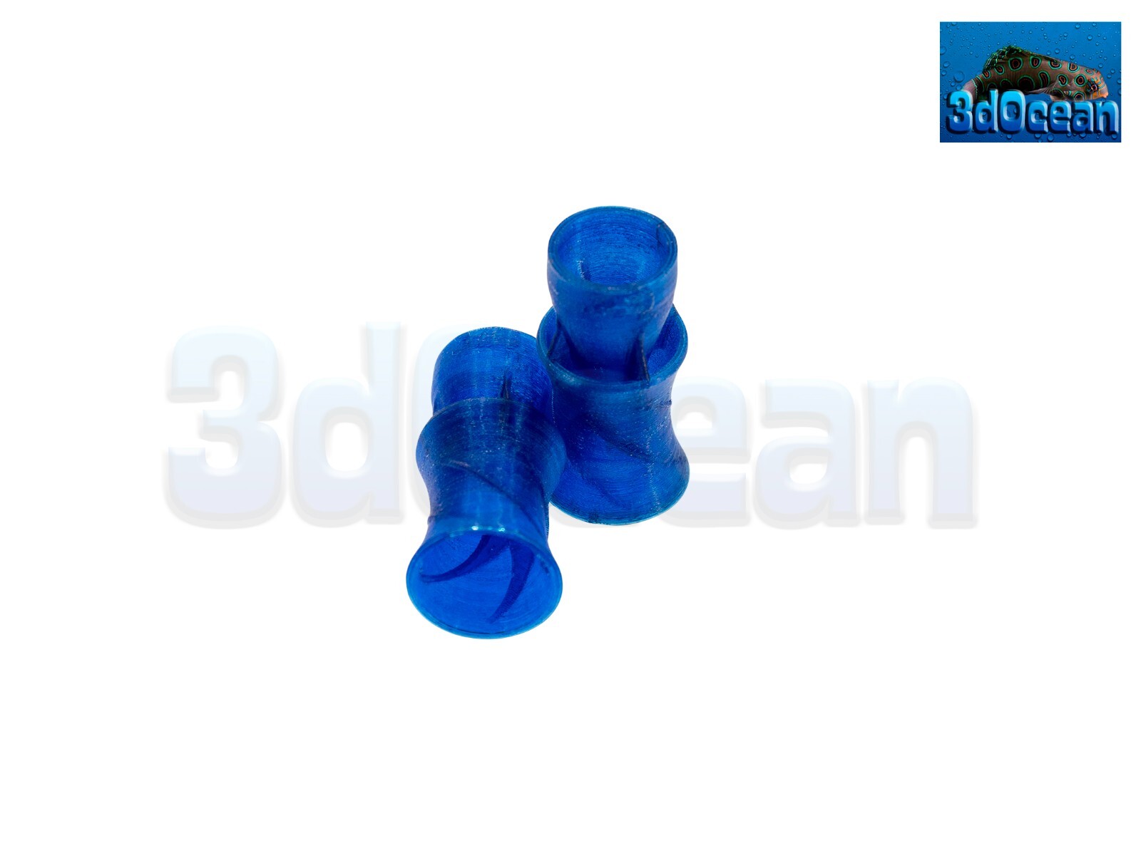 Random Pattern Nozzles Pair Fits Fluval Evo Flex & Spec 13.5g 52l 3d Print 1/4in