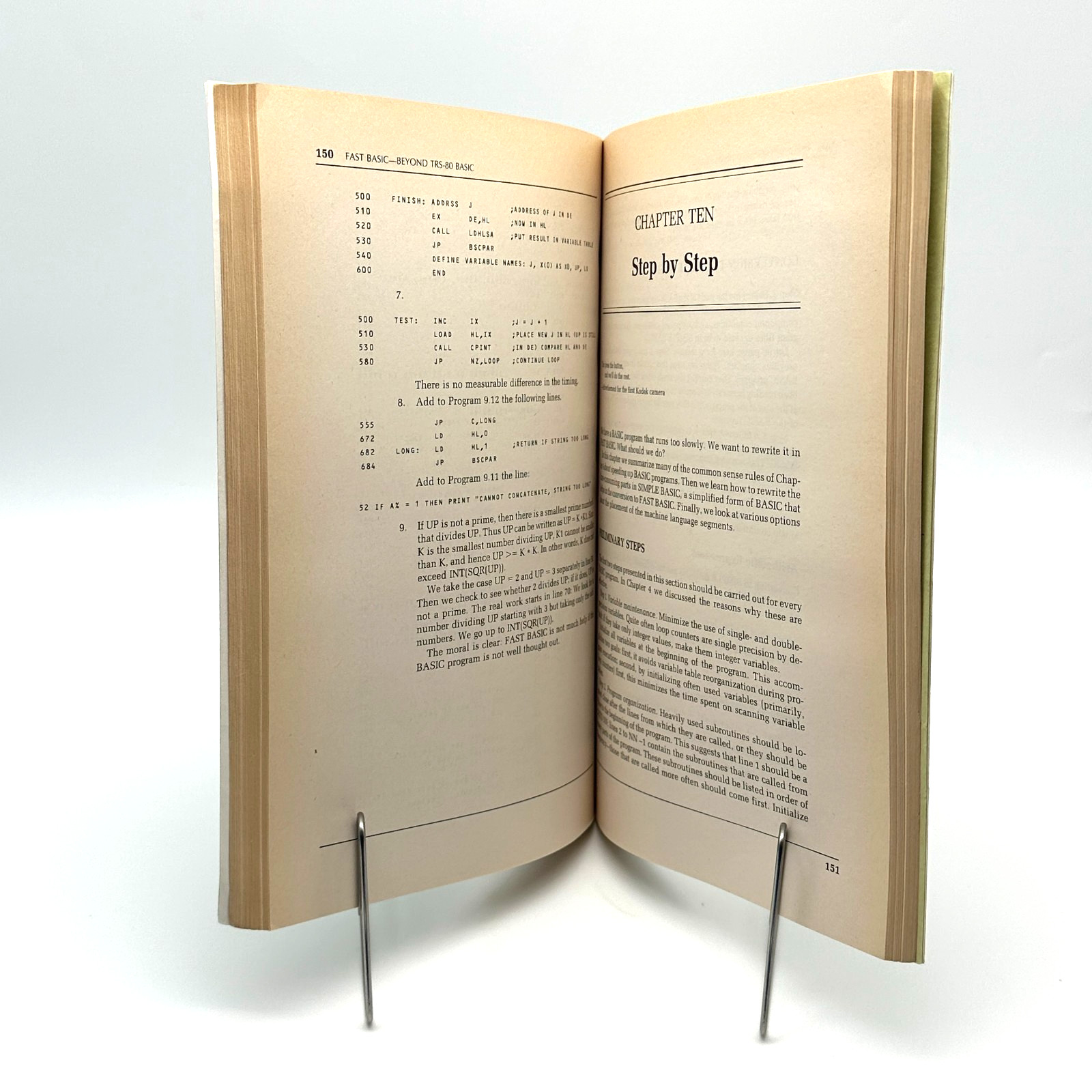 Fast BASIC Beyond TRS 80 BASIC 1982 Wiley Vintage Computer Programming Guide