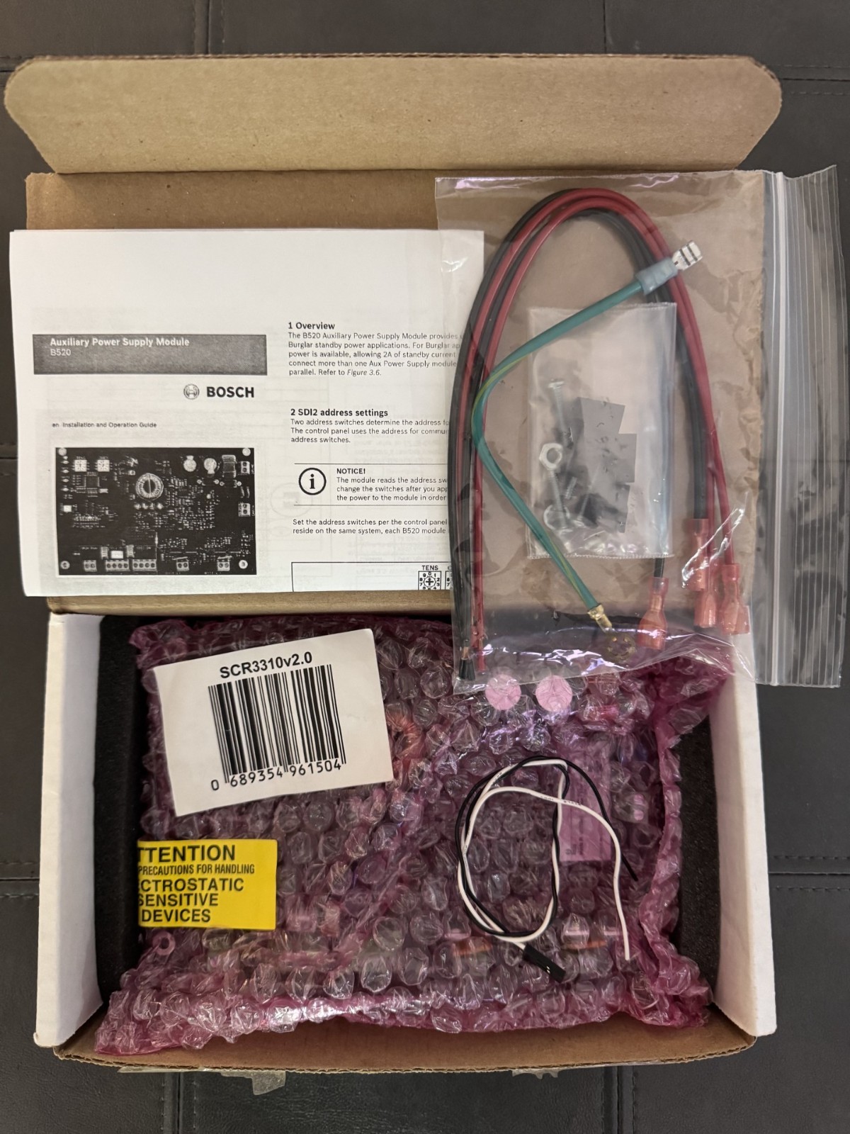 Bosch B520, Auxiliary Power Supply Module-New