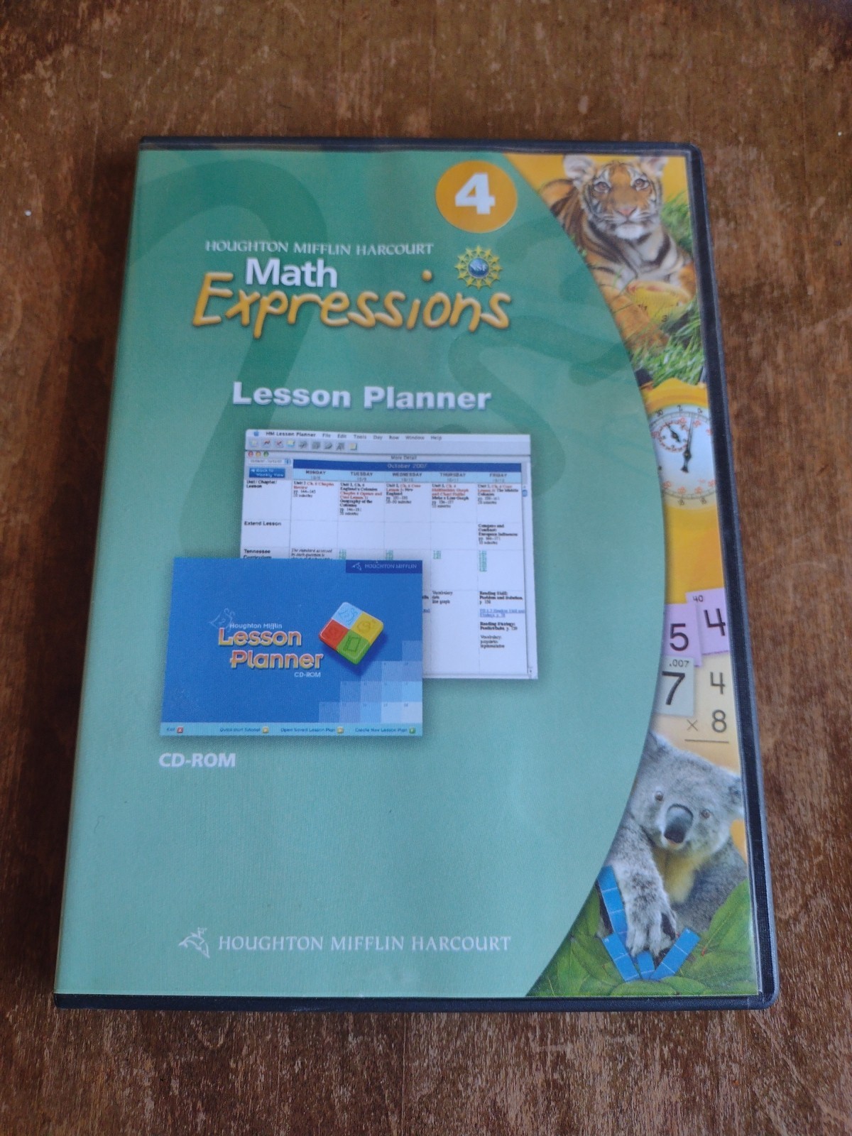 NEW Math Expressions: Lesson Planner CD-ROM Level 4 by HOUGHTON MIFFLIN