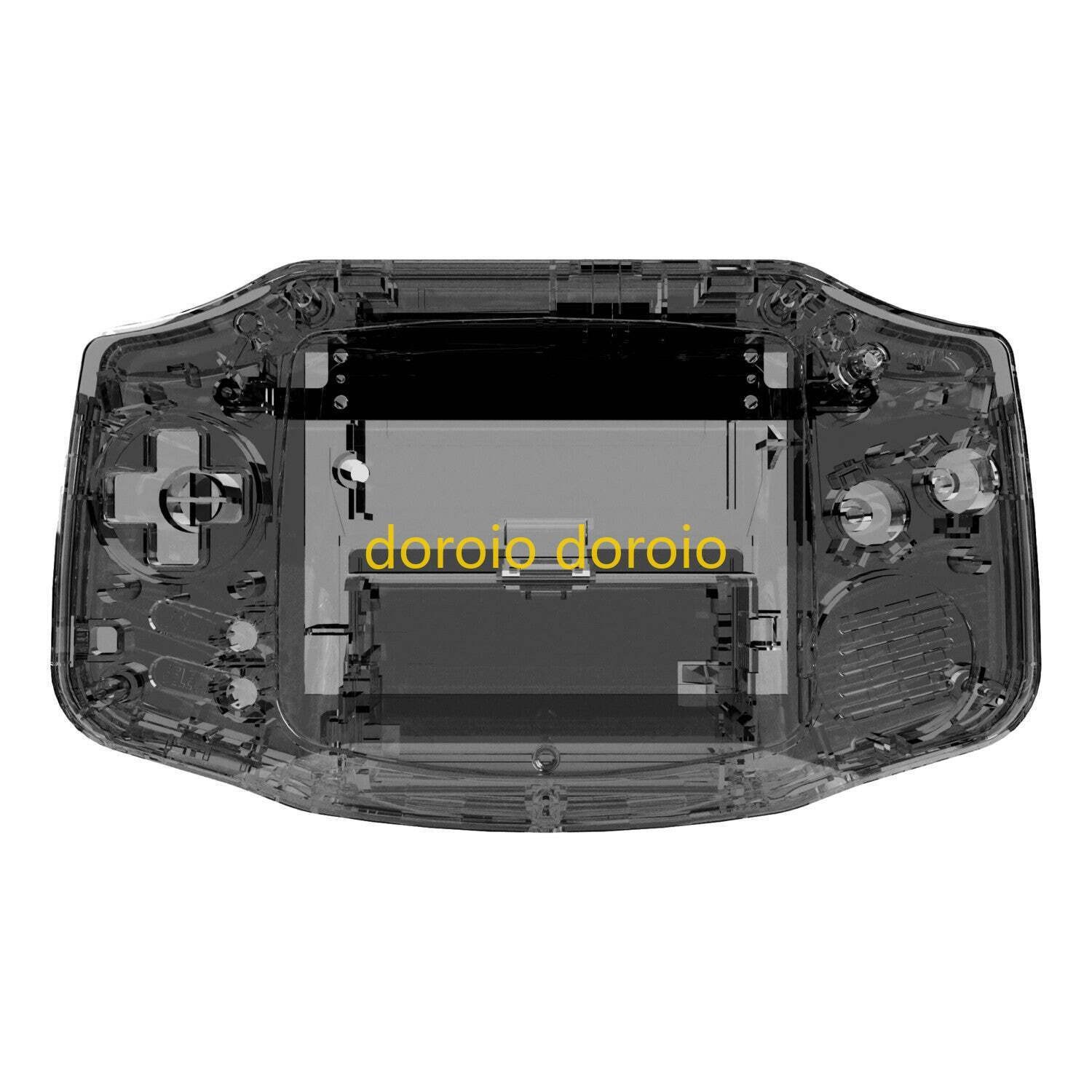 Crystal Clear IPS Modified Prestige Shell for Game Boy Advance - RetroSix