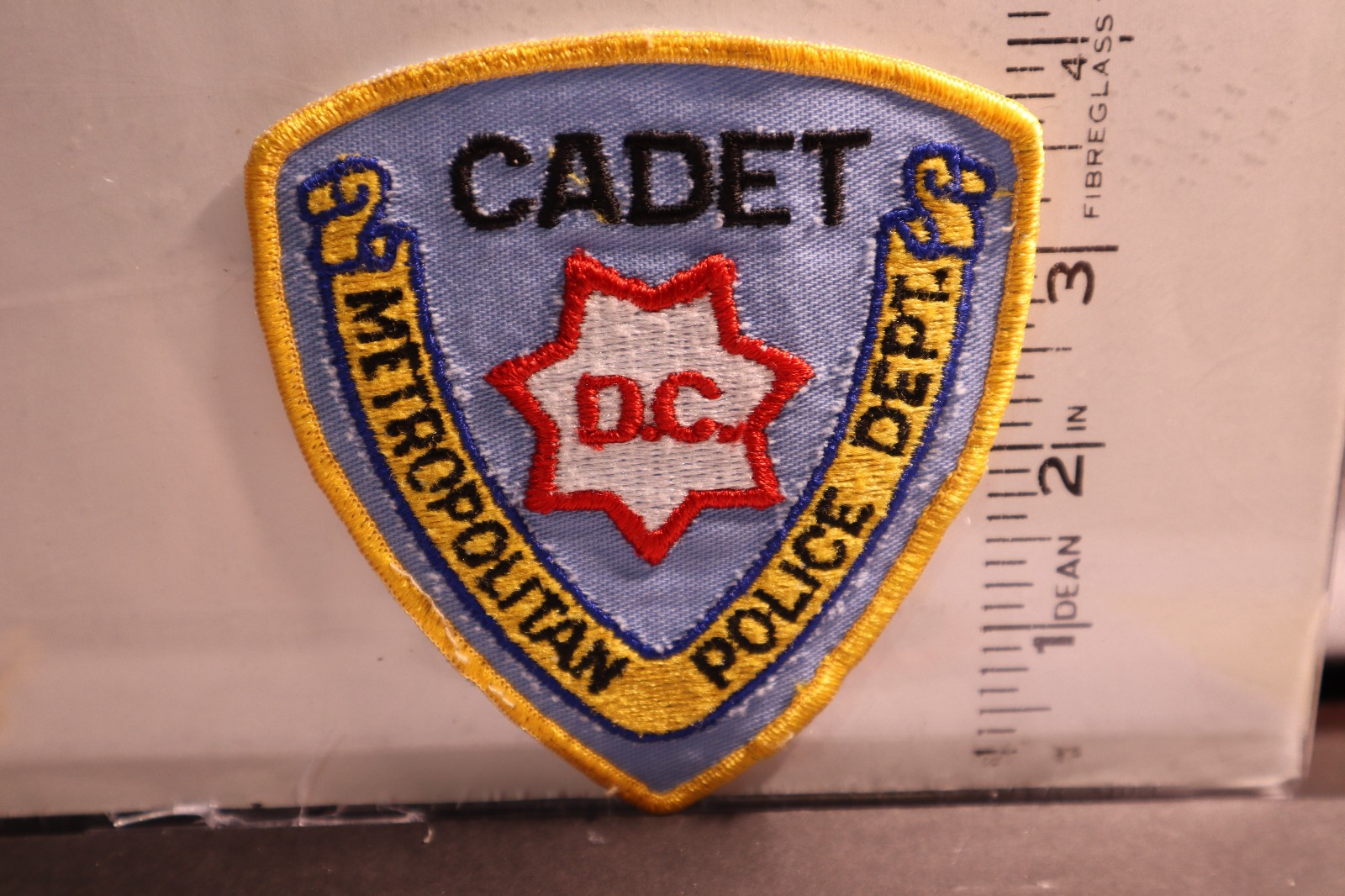 police patch  METRO POLICE WASHINGTON DISTRICT OF COLUMBIA DC CADET