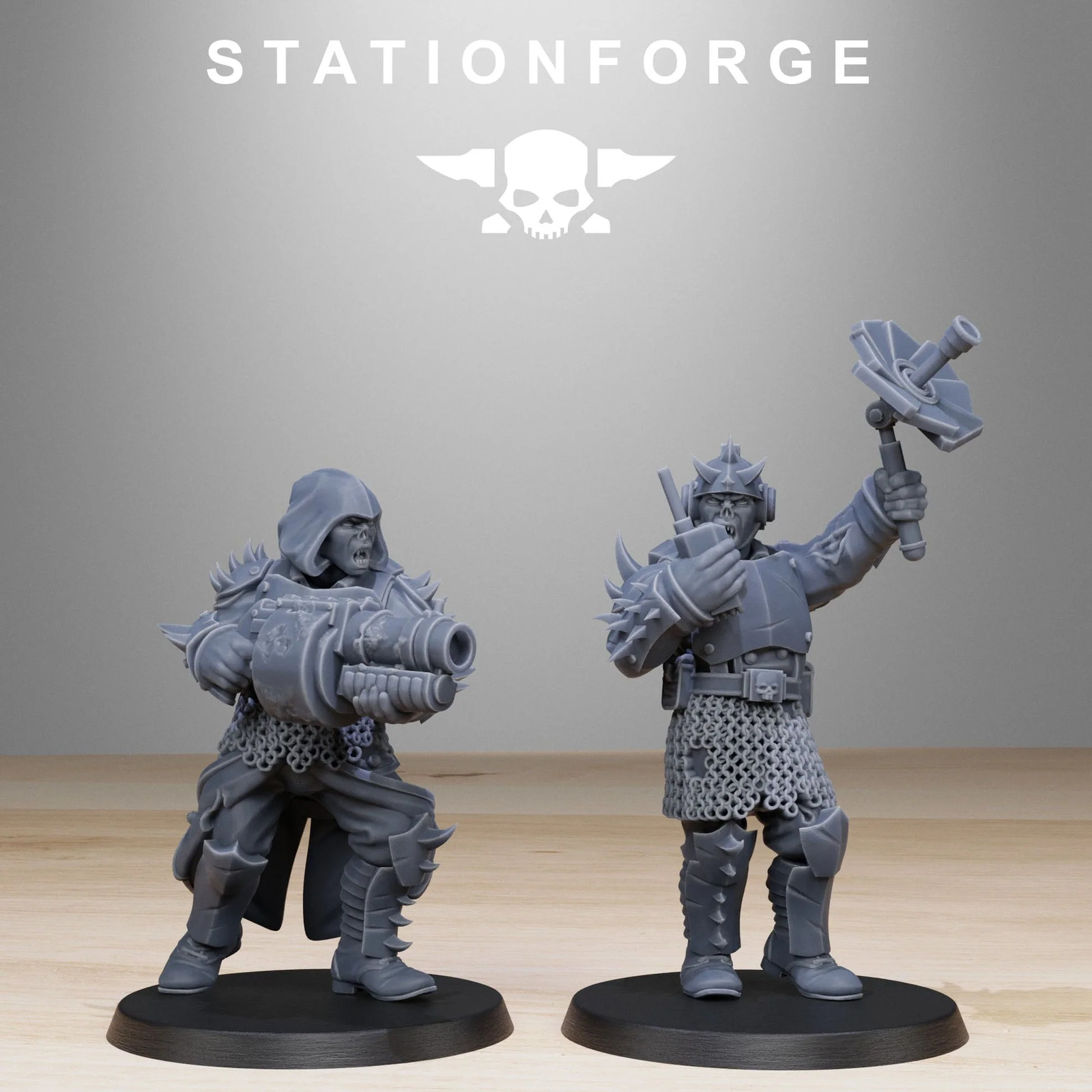 Corrupted Guard Builder Kit Wargame Proxy Miniatures StationForge