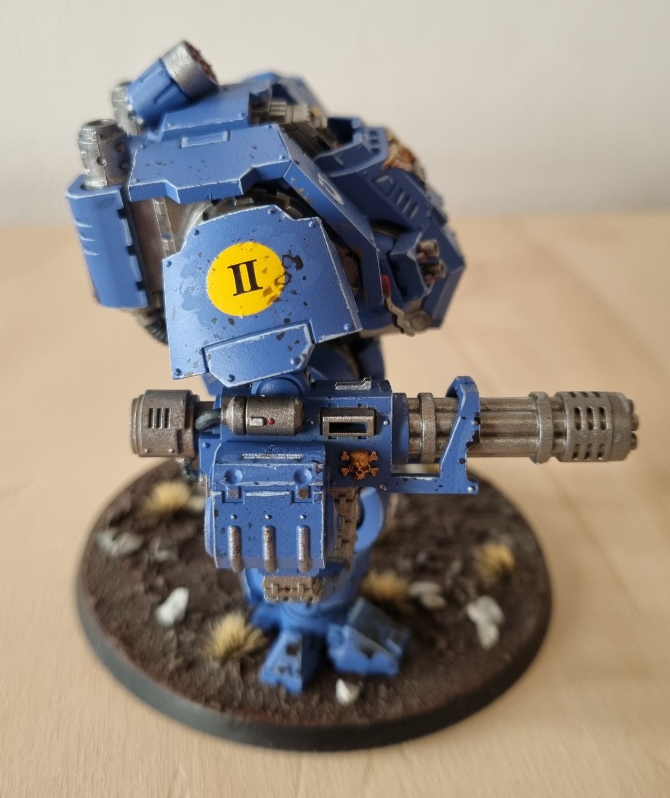 Redemptor Dreadnought Warhammer 40k Ultramarine - MAGNETIZED & Pro Painted