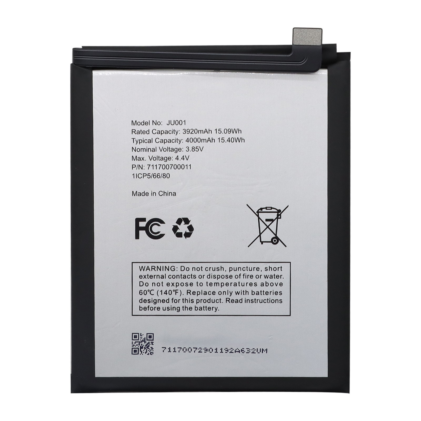 Replacement Battery for Celero 5G/4G LTE 6.5" WTCELERO5G Boost Mobile Phone