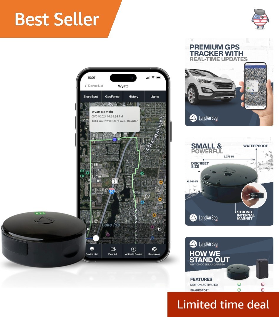 Ultimate 54 GPS Tracker - 30-Day Battery, Waterproof, Lifetime  Included