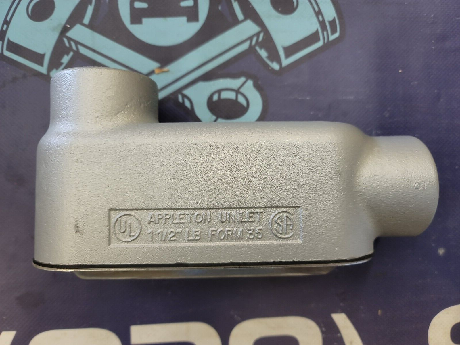 1 1/2" Appleton LB150M Conduit Body Unilet Form 35 New In Box