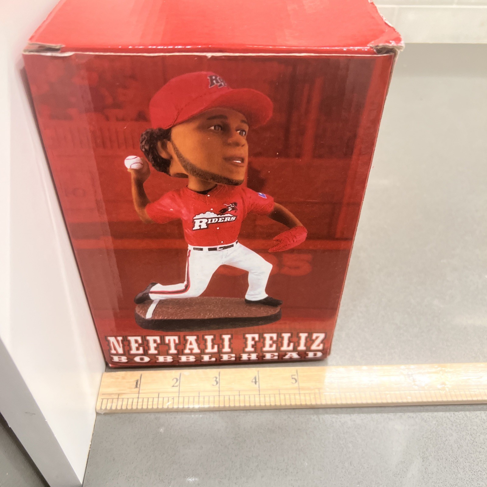 NEW~Neftali Feliz bobblehead Frisco Roughriders Texas