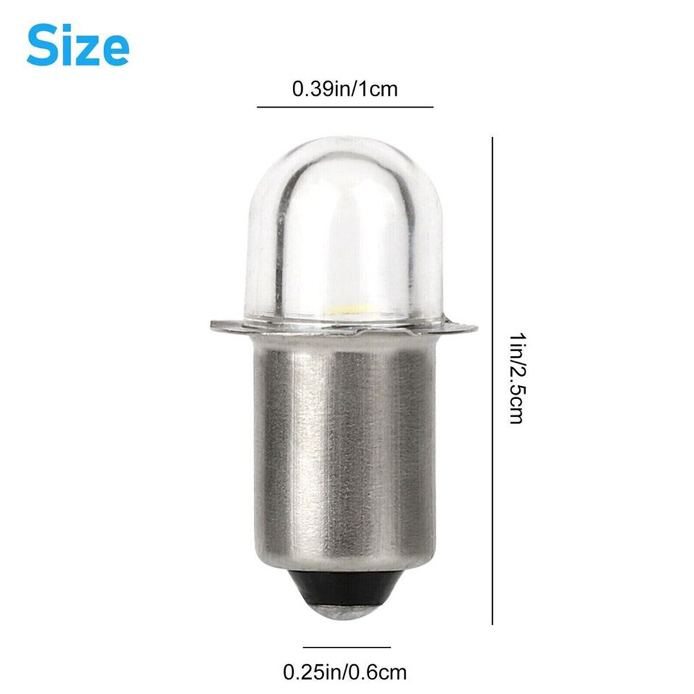 18 Volt 18V LED Flashlight Replacement Bulbs for Ridgid R849 - 4 Pack