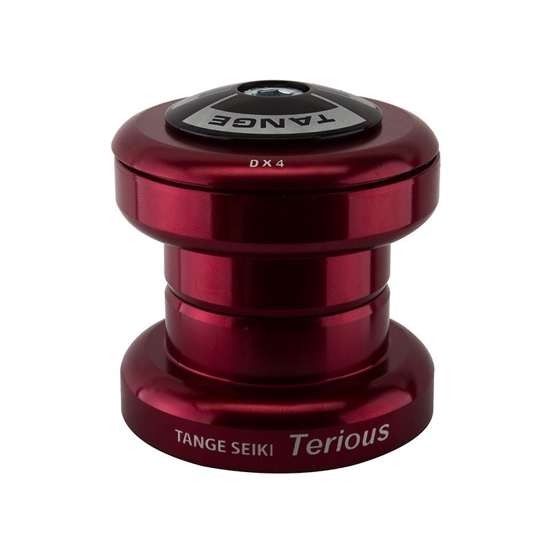 TANGE TERIOUS DX-4 BMX Threadless 1-1/8" Alloy SEALED Headset RED