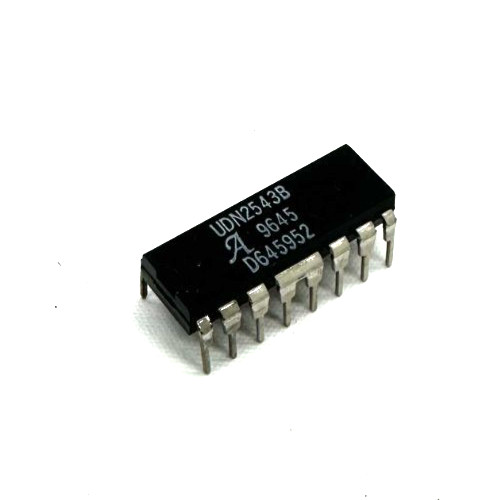 Lot of 10x Allegro UDN2543B Quad Darlington Power Drivers for Solenoids, DIP-16