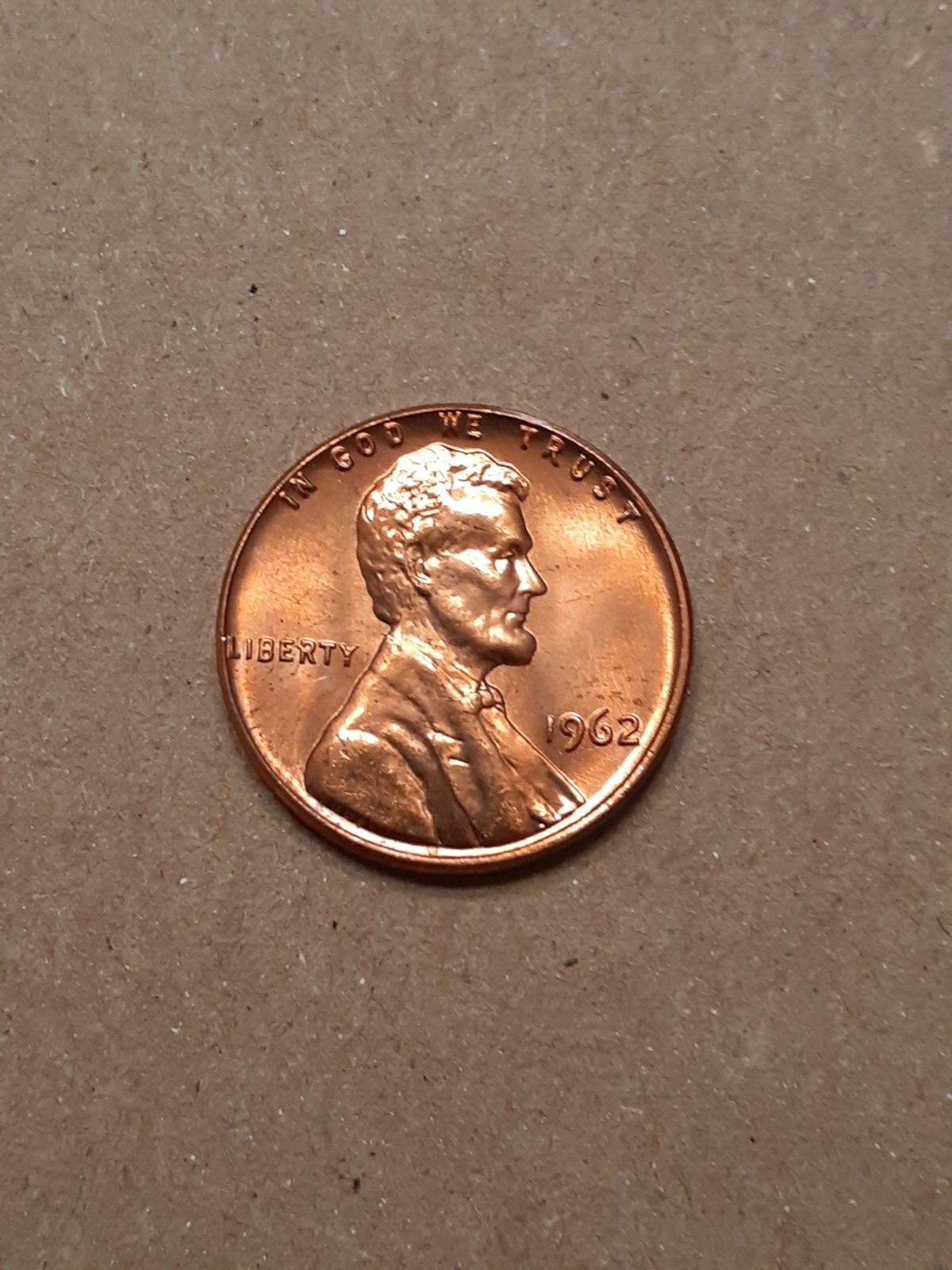1962 LINCOLN CENT    UNC
