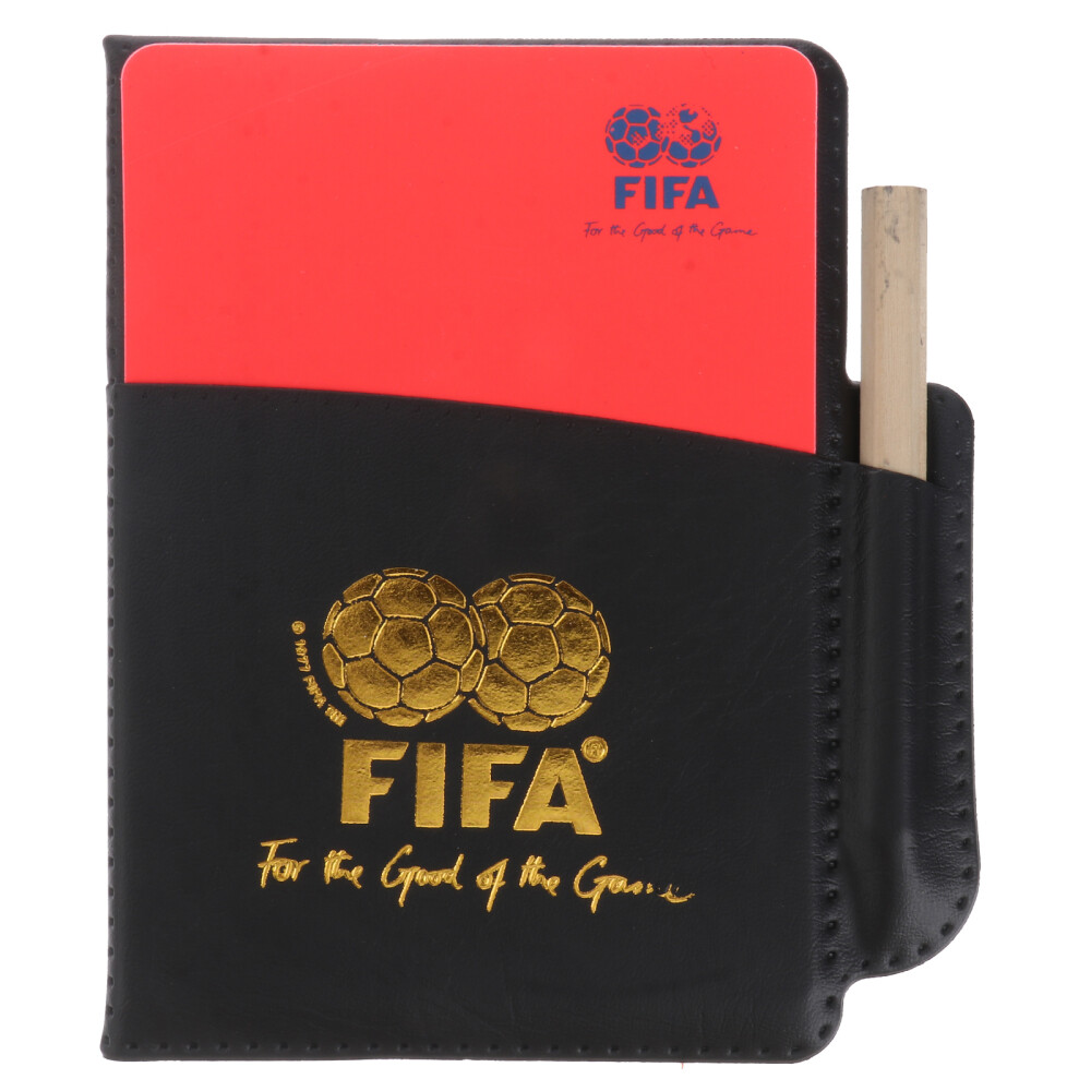 2 Sets soccer red cards Football Referee Kits Red Card Soccer Red