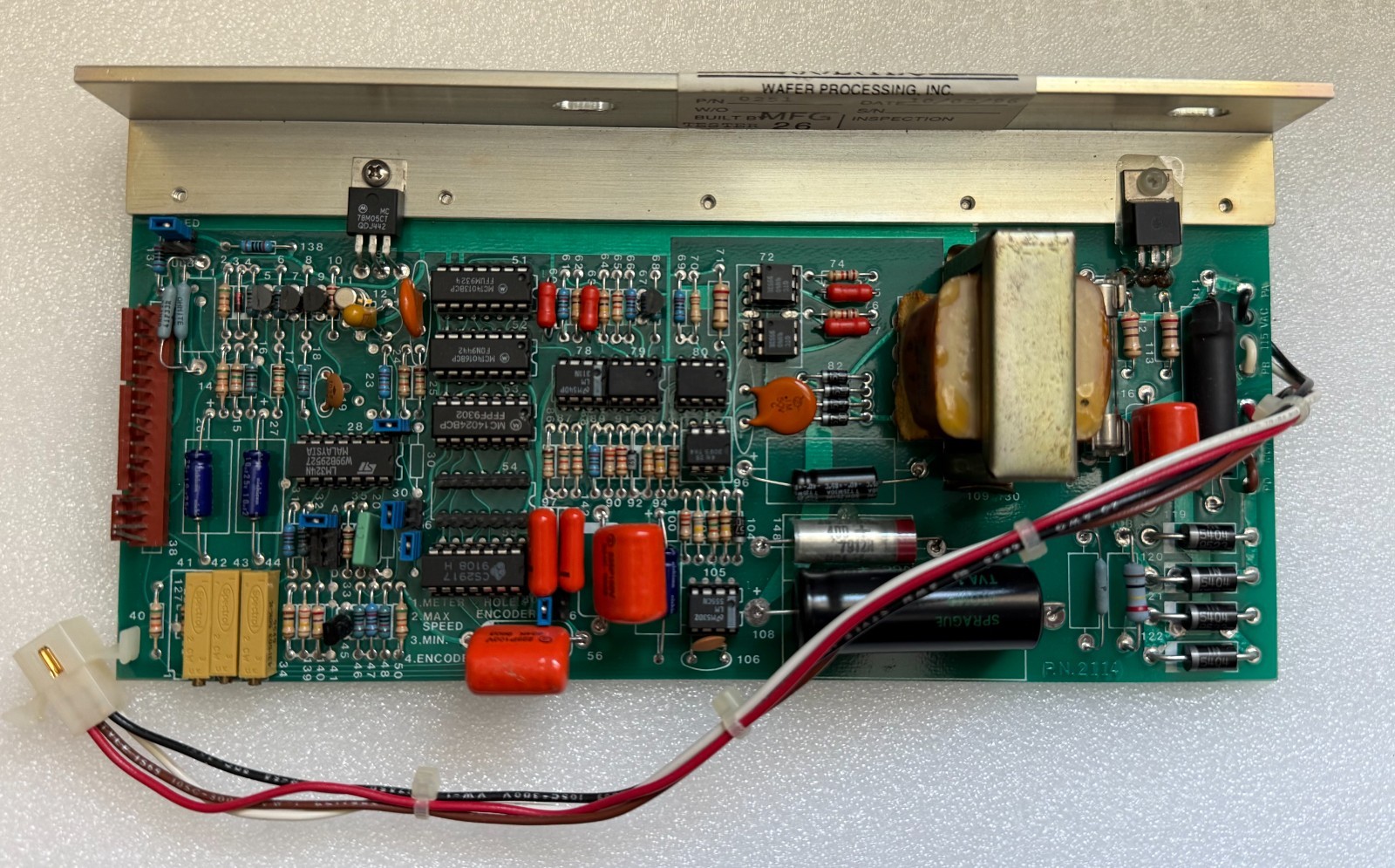 SOLITEC 0251 Motor Control PB.