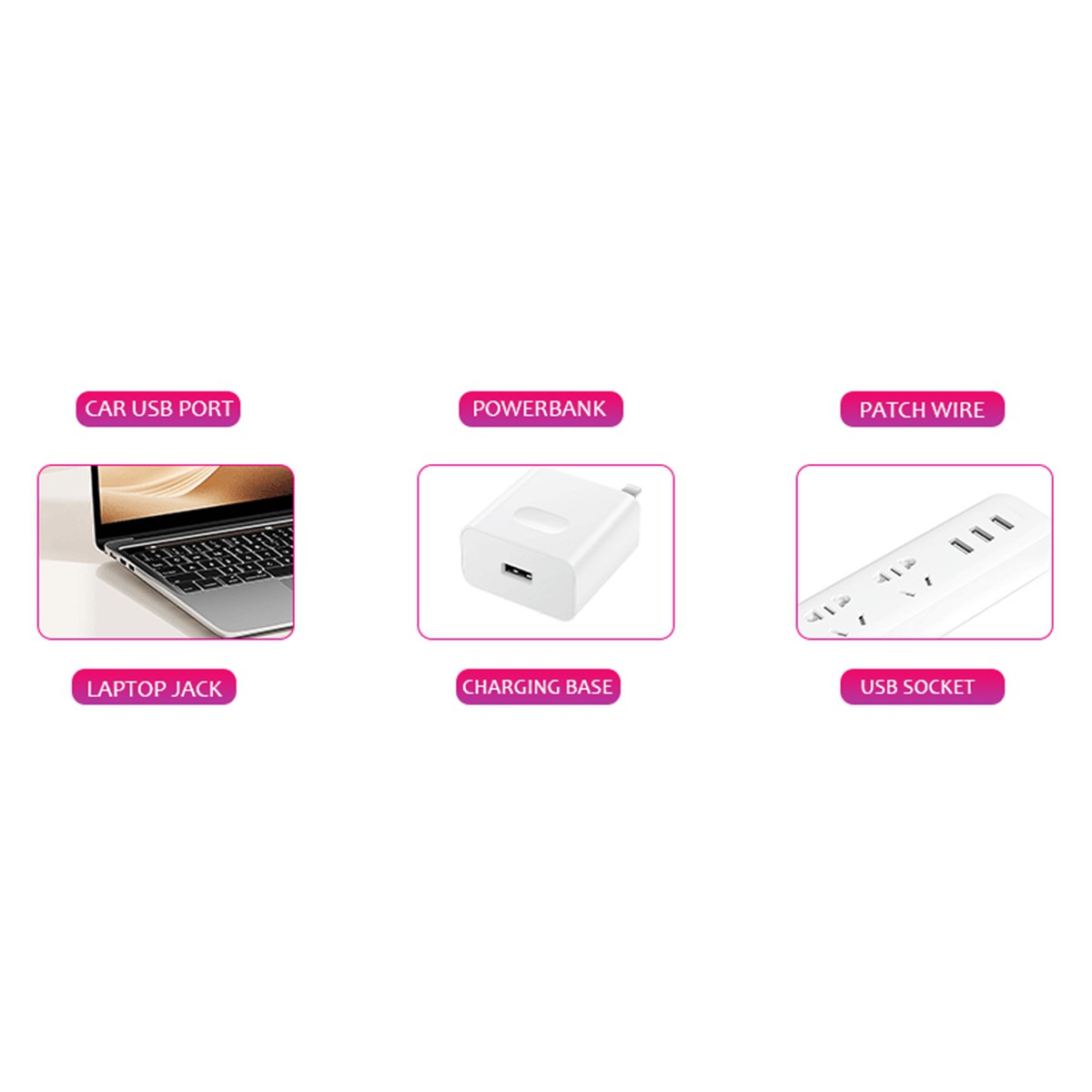1PCS Purple Touch Control Car USB LED Light Atmosphere Night Light Dimmable New