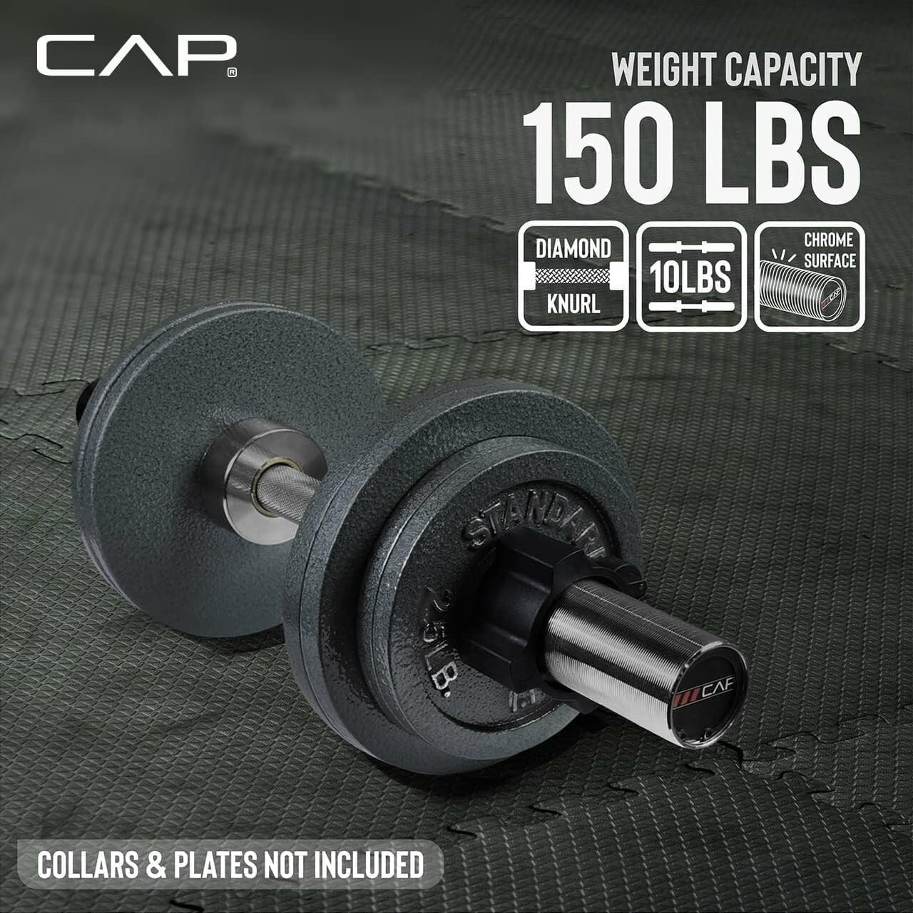 Olympic Dumbbell Handles Multiple Options