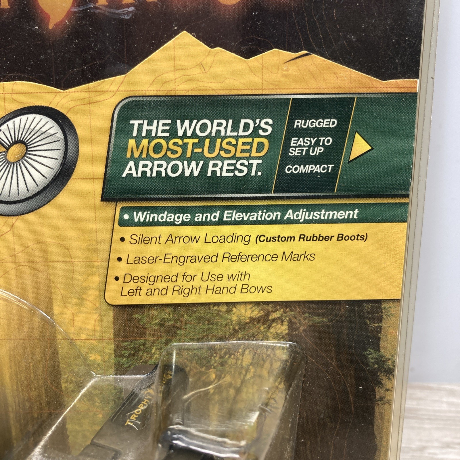 Trophy Ridge Archery Kill Shot Medium Whisker Biscuit Bow Arrow Rest RH/LH