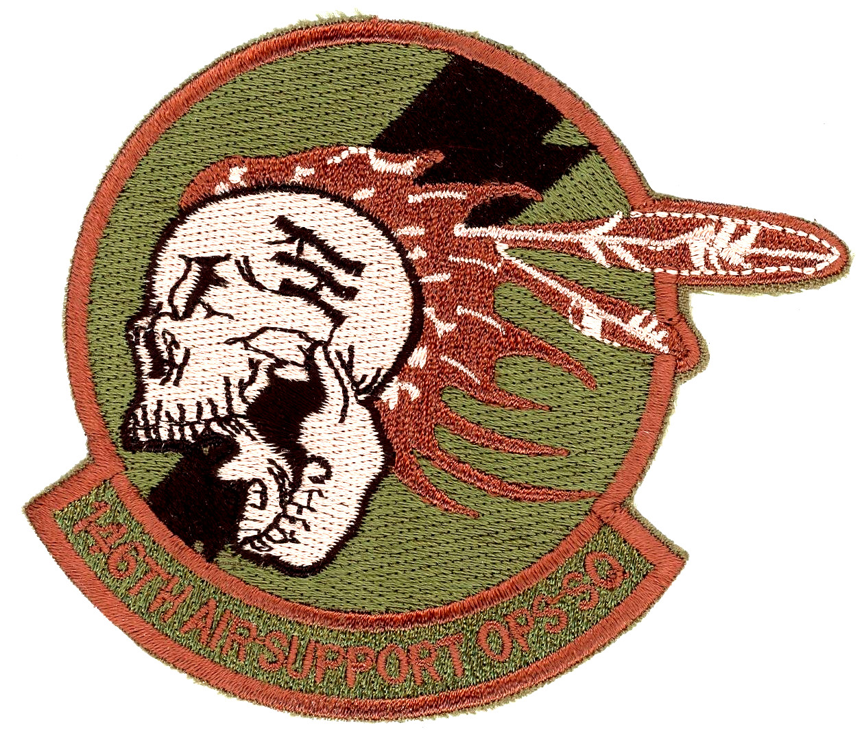 US Air Force Patch: 146th Air Support Operations Squadron JTAC