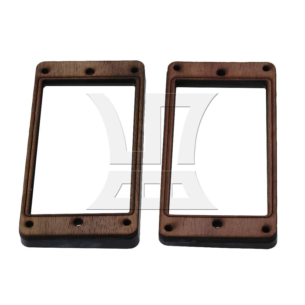 High Low Frame Wood Rosewood Guitar Pickups Frame Double Pickup