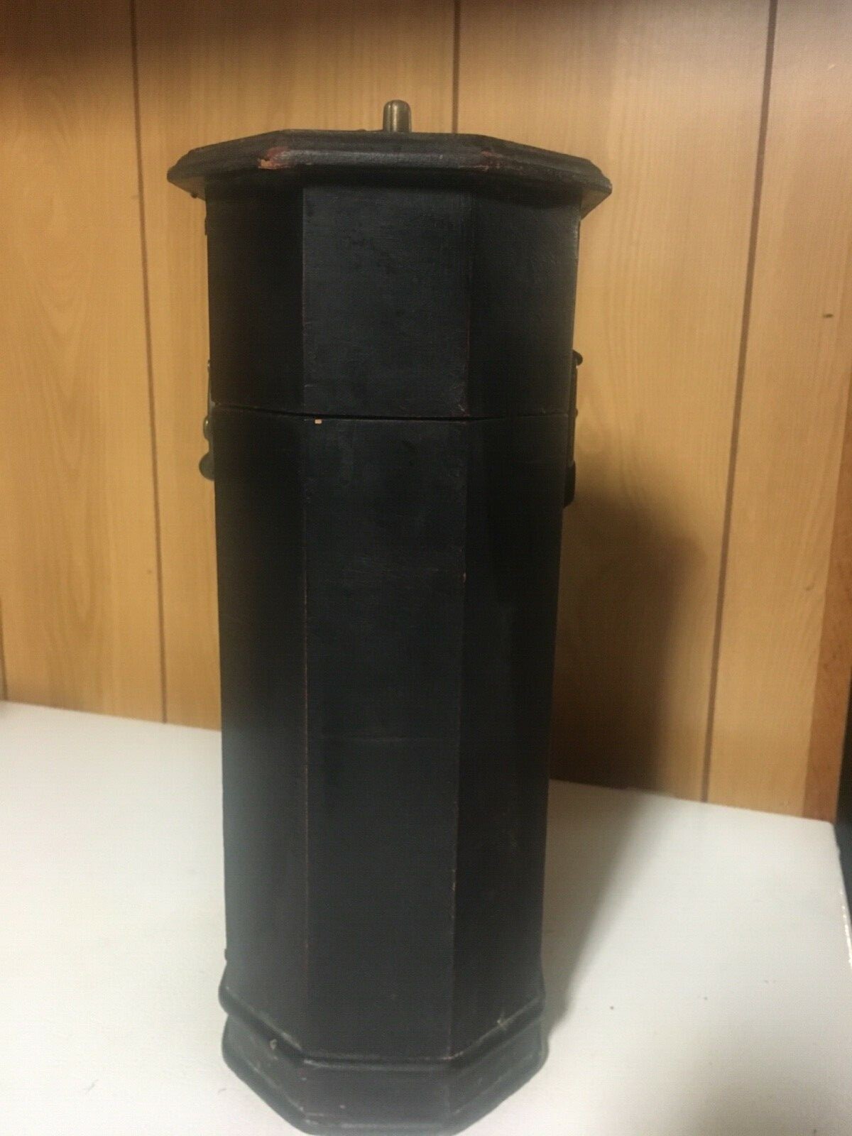 Antique Black Wine Box