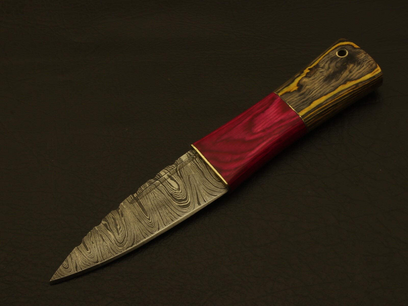 8 inches Celtic Scottish Dirk SGIAN DUBH DAGGER Bone Handle Knife.