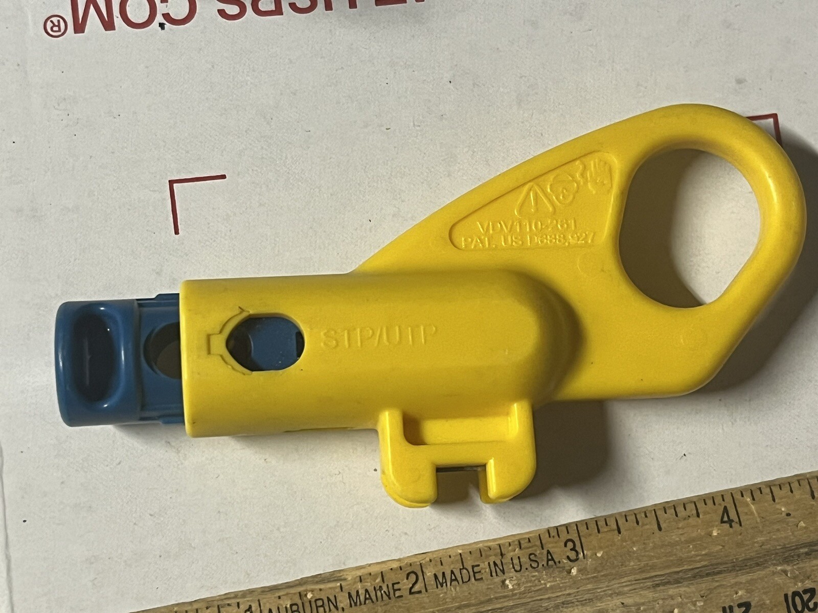 Klein Tools VDV110-261 Twisted Pair Radial Stripper / Stubby Stripper Sargent ?
