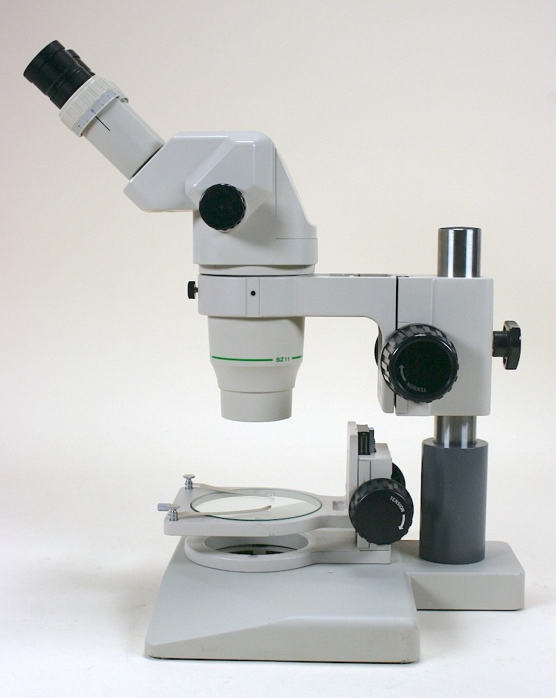 Olympus SZ-1145 Stereo Microscope with Focusable Specimen Stage