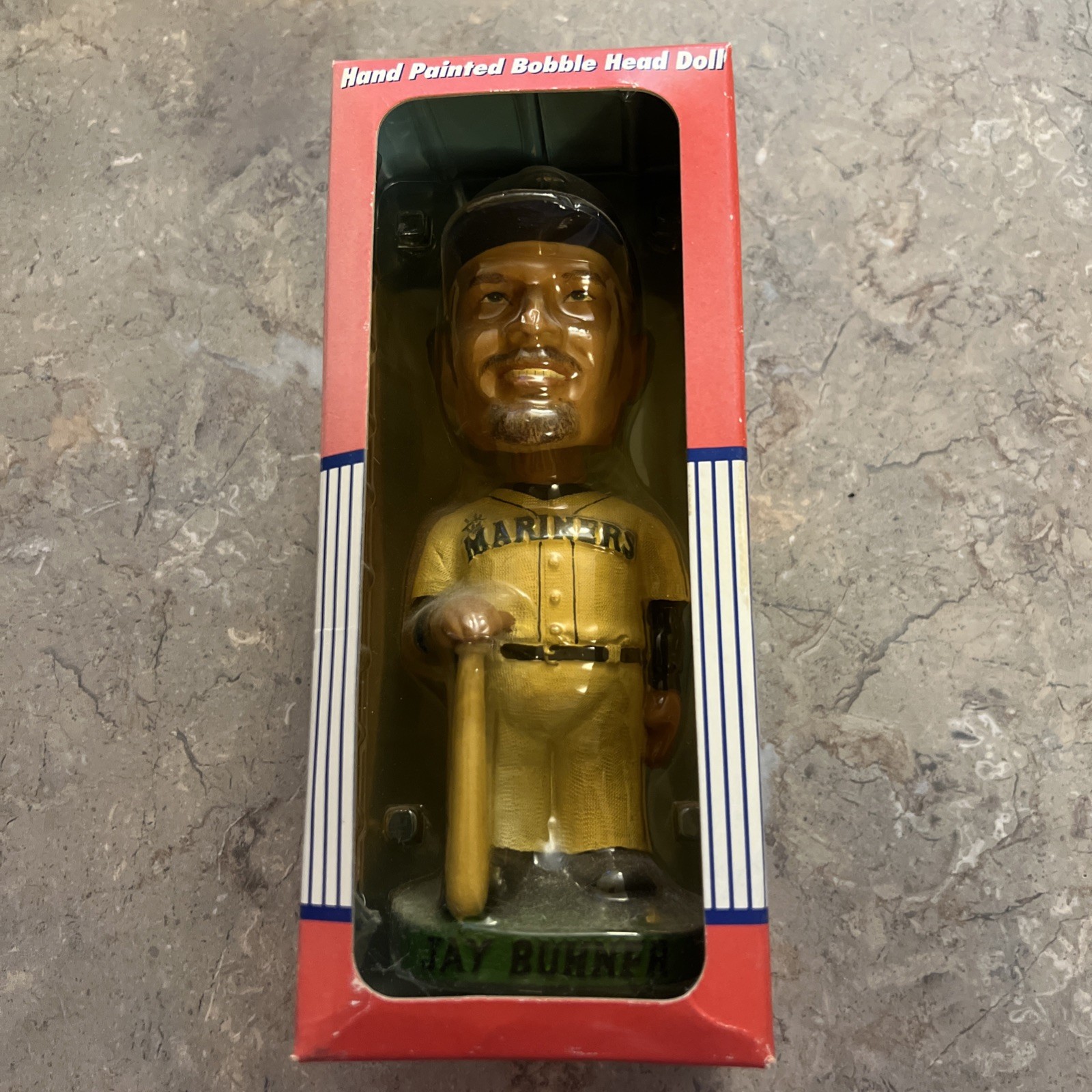 2001 Hand Painted Bobble Head Jay Buhner Collectible Series