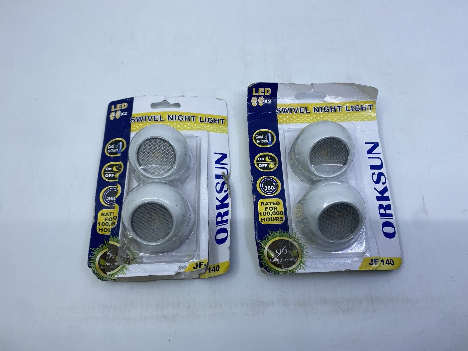 Orksun LED Swivel Night Light 4-Pack