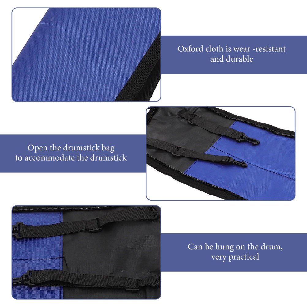 Drumstick Portable Handbag with Handle Carry for Drumsticks Holder