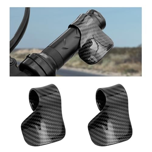 2 PCS Motorcycle Cruise Control, Stable Carbon Fiber Throttle Mounted