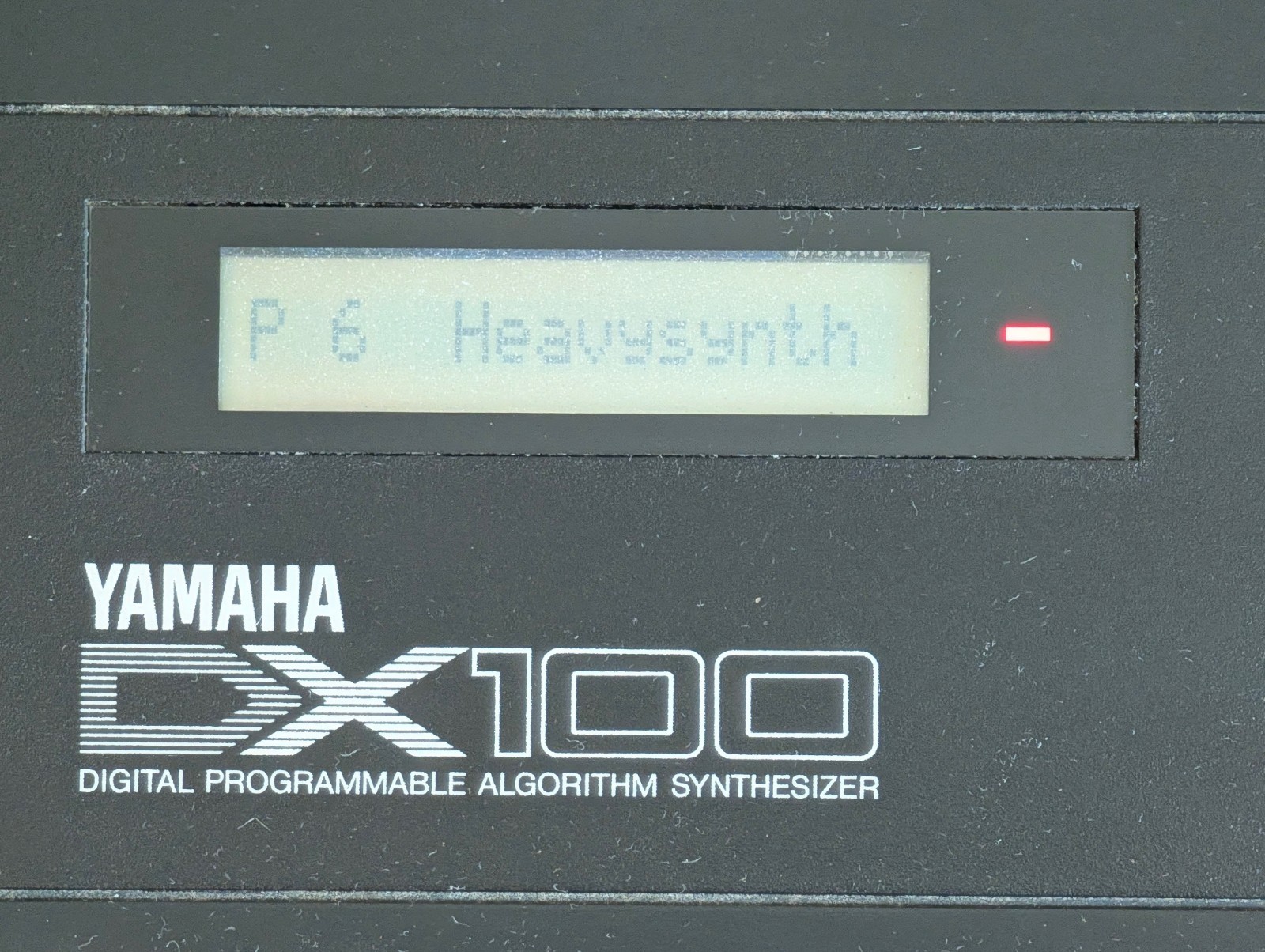 Yamaha DX100 Digital Programmable Algorithm Vintage Synthesizer Keyboard 49-Key
