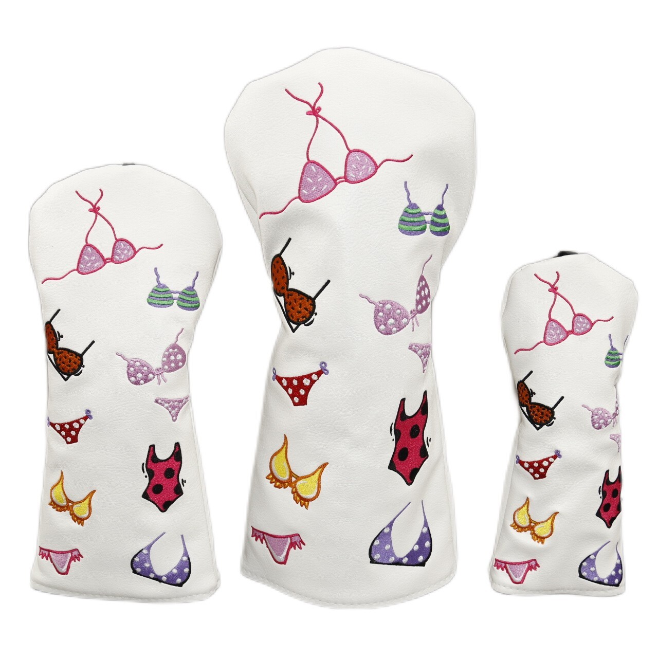 New Sexy Bikini Style Golf Wood Headcover for Driver Fairway Wood Hybrid Club