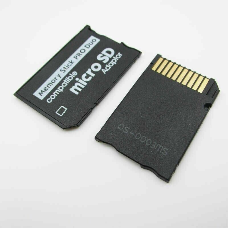 5PCS Micro SD to Memory Stick MS Pro Duo Card Adapter Card Reader for PSP 1000