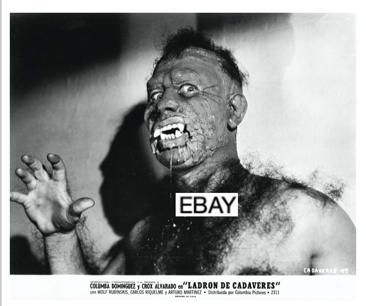 LADRON DE CADAVERES BODY SNATCHERS CAULDRON OF 1957 MEXICO MOVIE PHOTO #2