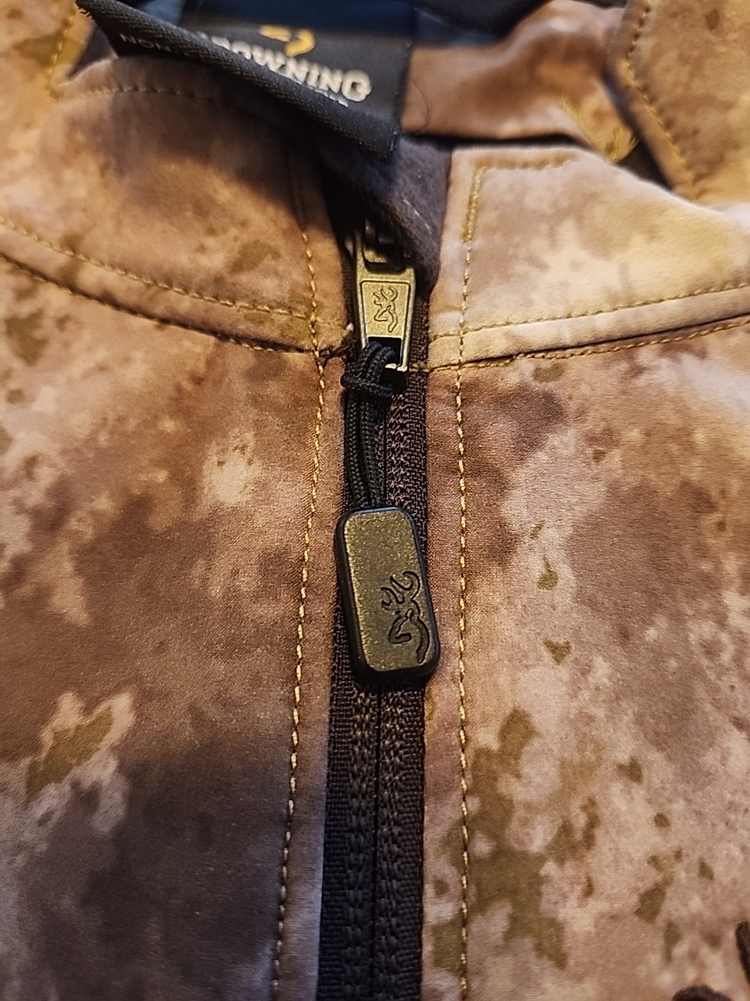 Browning Mens 2XL Camouflage Elk Country Speed Full Zip Jacket PLEASE READ