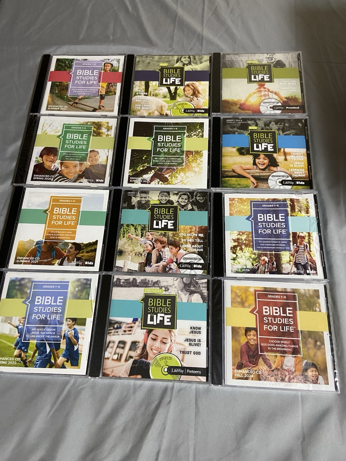 Lifeway Bible Studies For Life CD Lot Of 12 Christian Studies -Some Are New