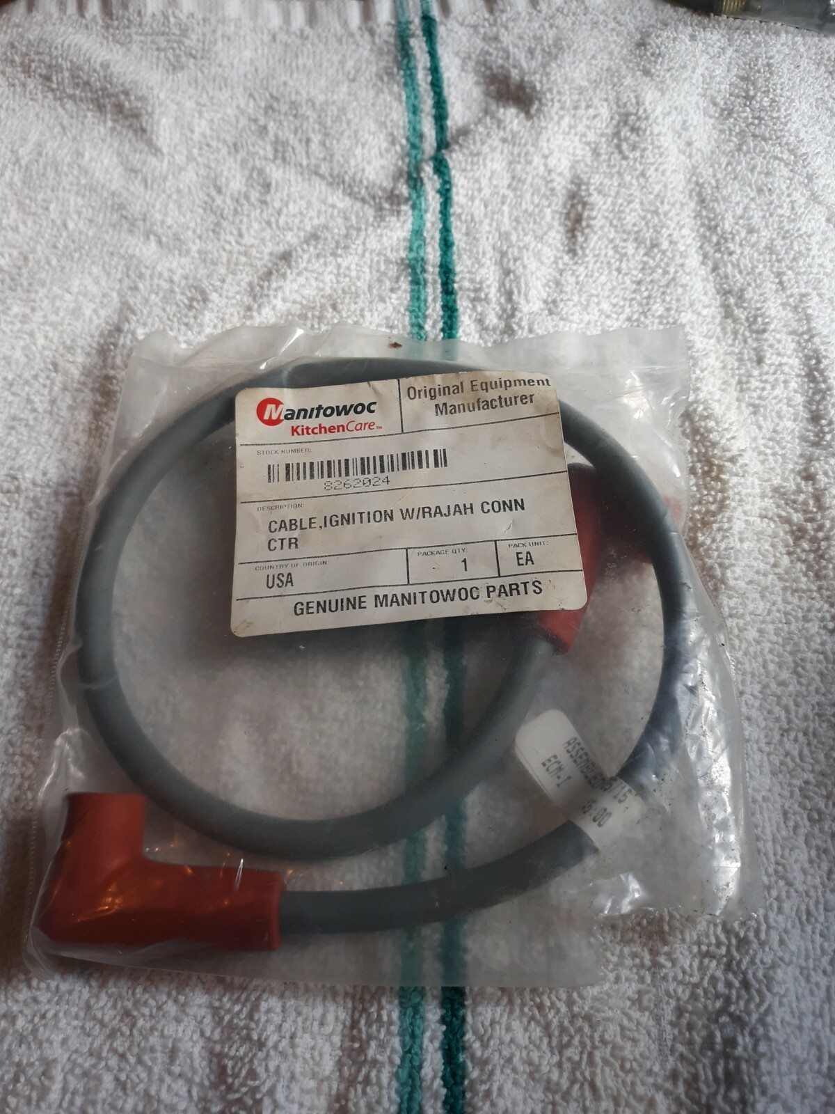 Manitowoc 8075008 Cable, Domestic Ignition -Genuine OEM