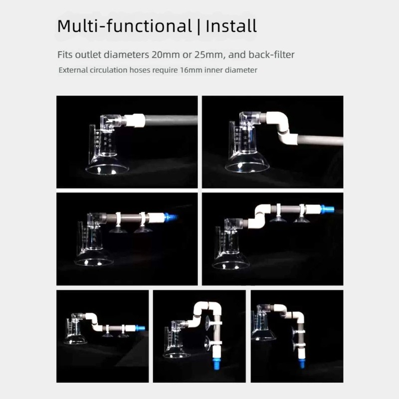 Underwater Oxygen Attachment Works With Many Filtering Devices Improves Marine
