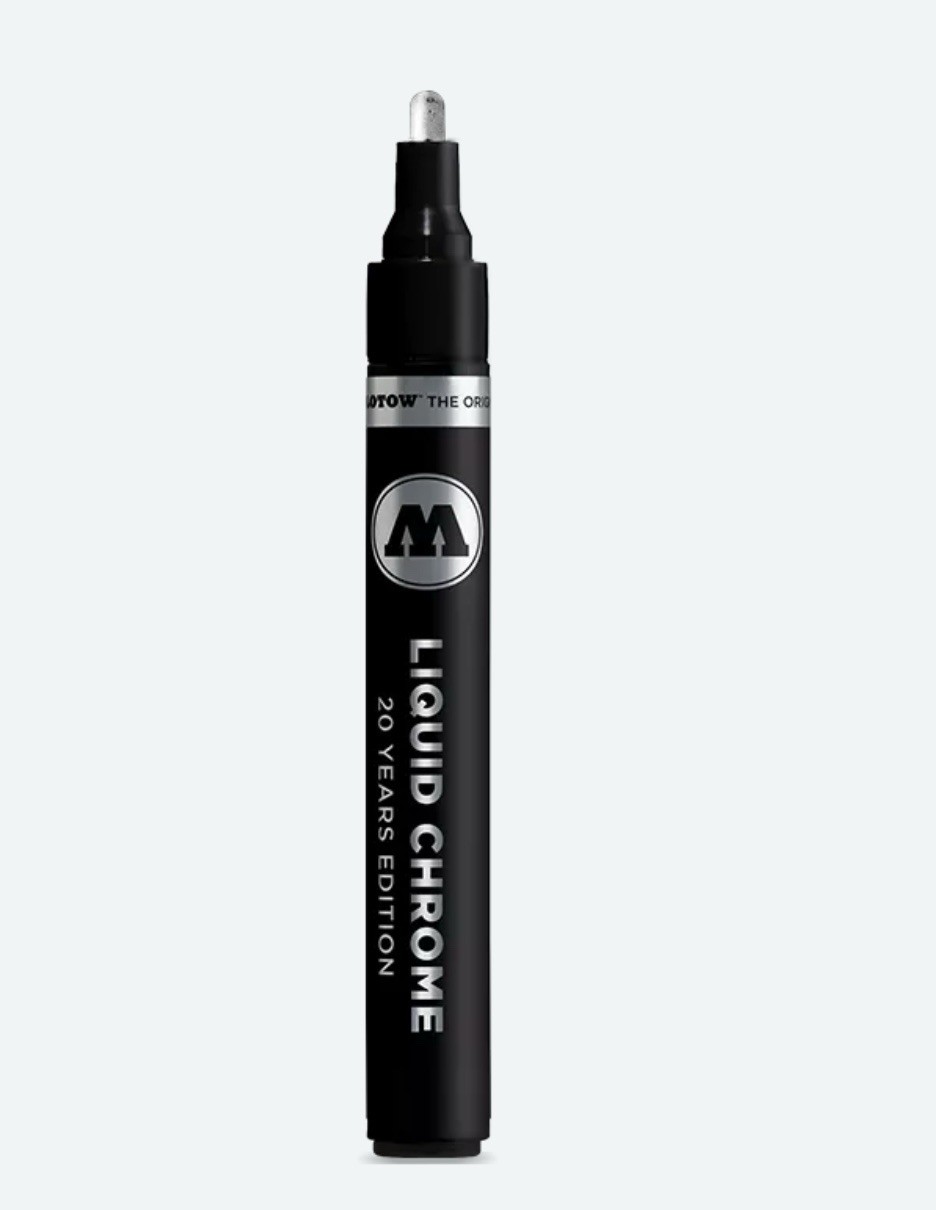 MOLOTOW 4mm Liquid Chrome Marker (703103)