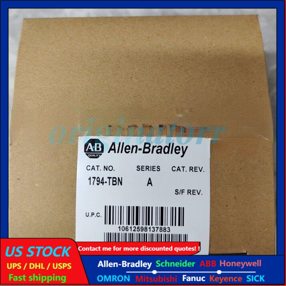 Sealed Allen Bradley 1794-TBN Flex Terminal Base IN BOX FAST SHIP NEW