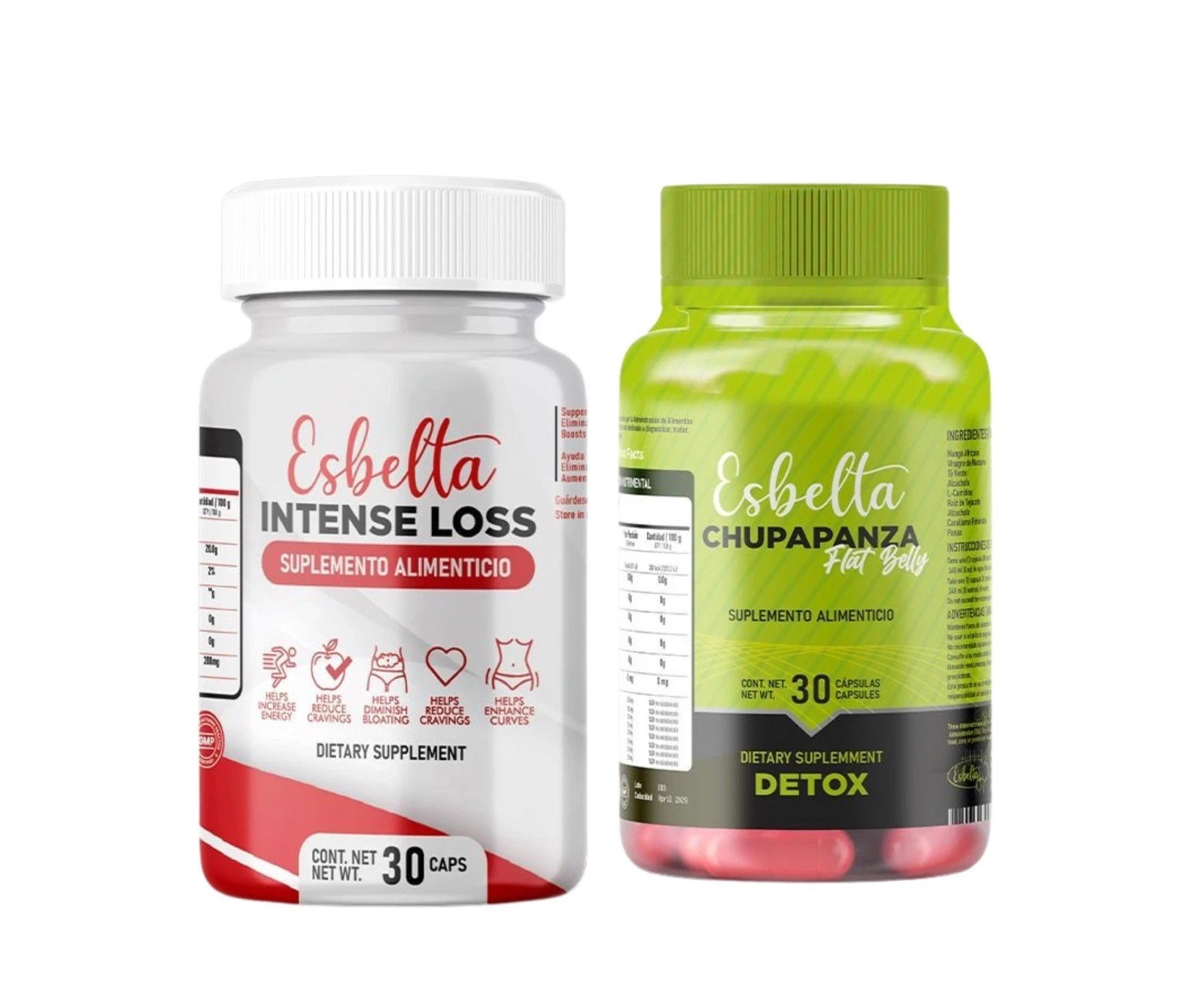 ESBELTA INTENSE LOSS + Esbelta Chupapanza