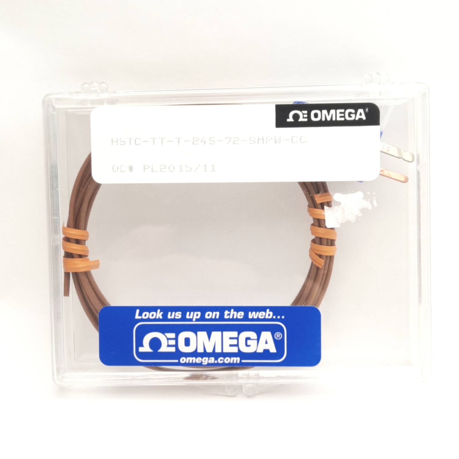 Omega Engineering HSTC-TT-T-24S-72-SMPW-CC Sealed Thermocouple Wire, 80 Inches
