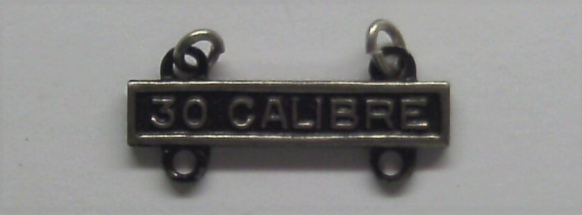 U. S. Army Basic Qualification Badge 30 CALIBRE Bar