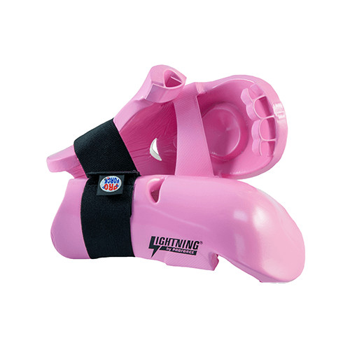 ProForce Lightning Karate Sparring Gloves Punches Kids Youth and Adult - Pink