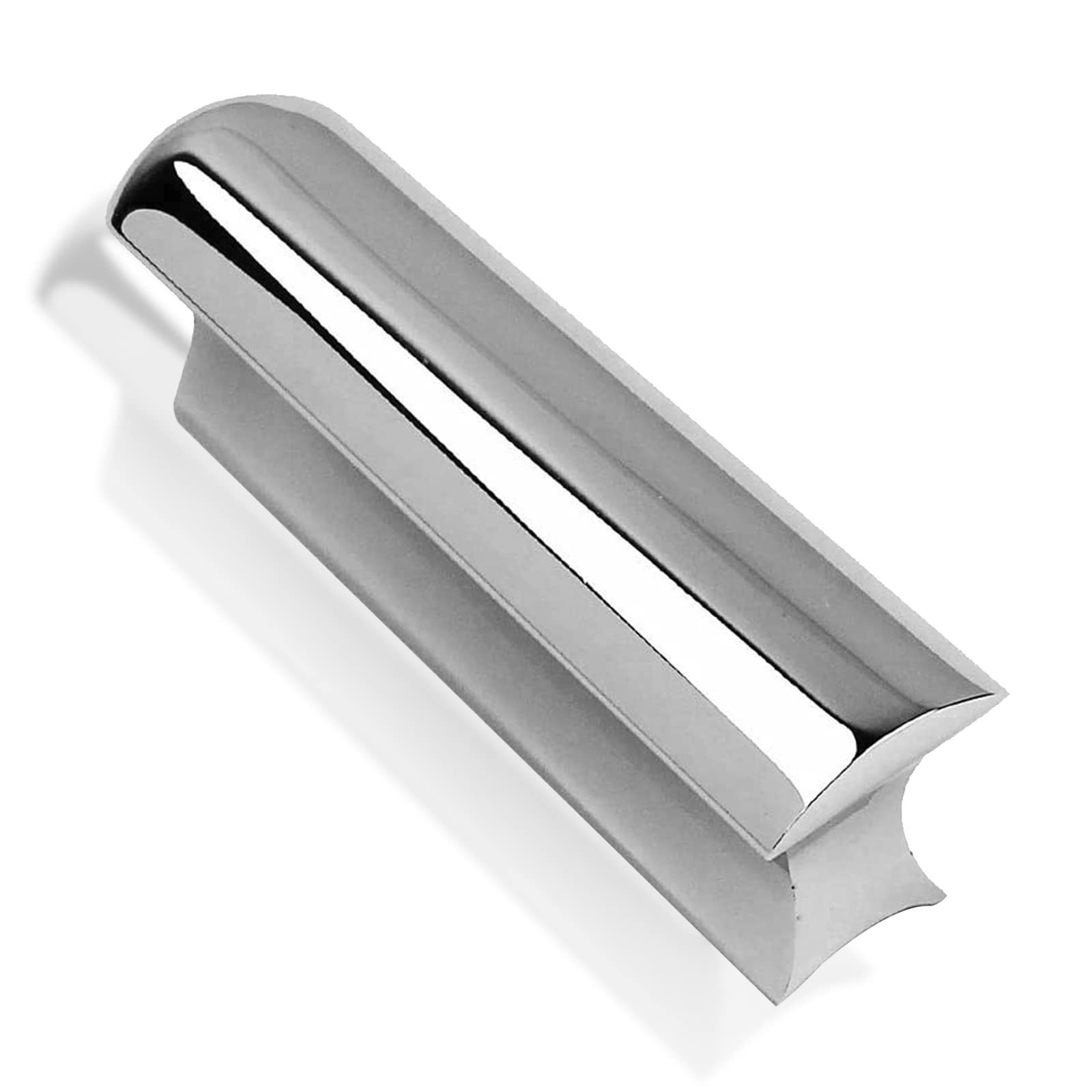Electric Guitar Solid Steel Slide Tone Bar, Polished Metal Guitar Slide, Elec...