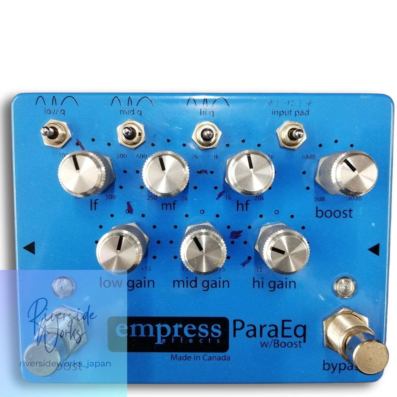 EMPRESS EFFECTS ParaEQ Effect Pedal for Guitar - Equalizer JP