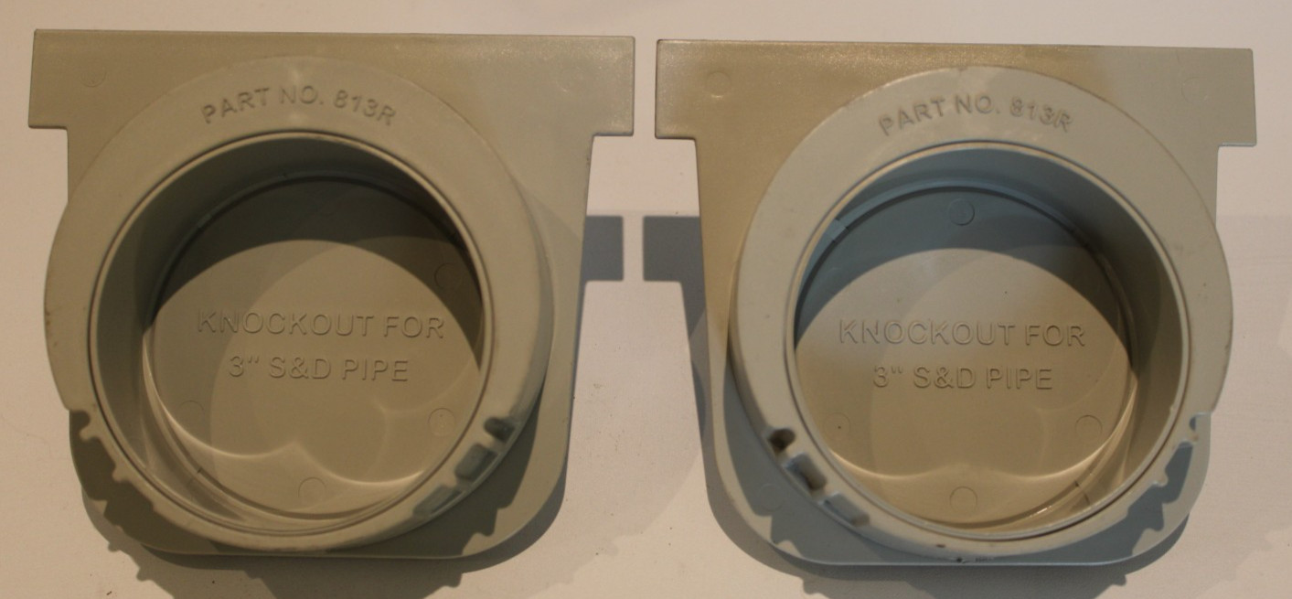 NDS 813 - 5" Pro Series Deep Profile End Outlets NEW - Lot of 2