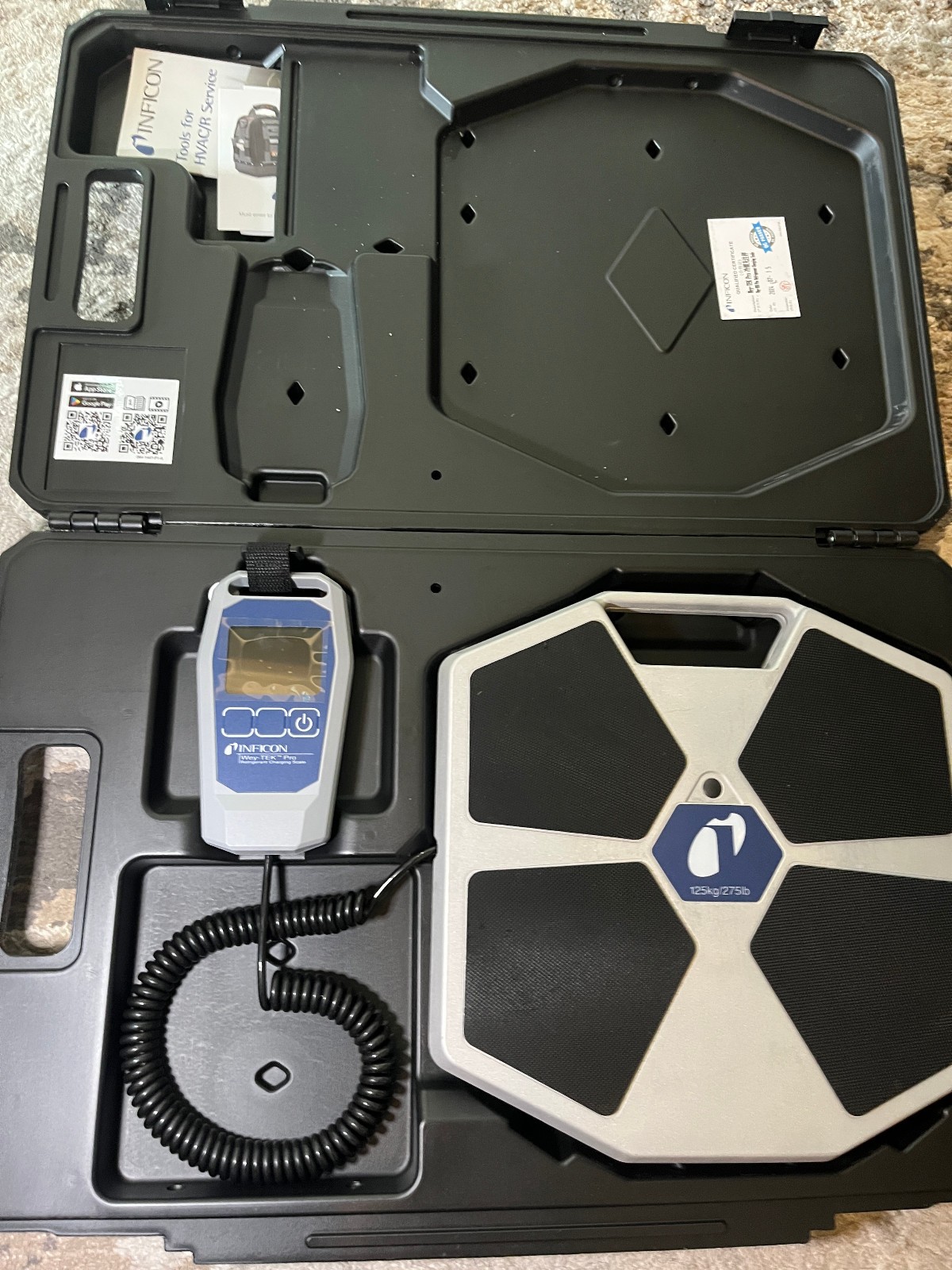 INFICON Wey-TEK Pro Refrigerant Charging Scale